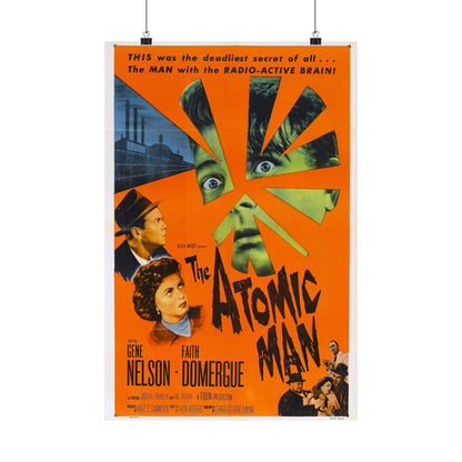 THE ATOMIC MAN 1955 - Paper Movie Poster-16″ x 24″-The Sticker Space