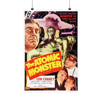 THE ATOMIC MONSTER 1941 - Paper Movie Poster 16″ x 24″ Matte - The Sticker Space