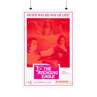 THE AVENGING EAGLE 1978 - Paper Movie Poster-16″ x 24″-The Sticker Space