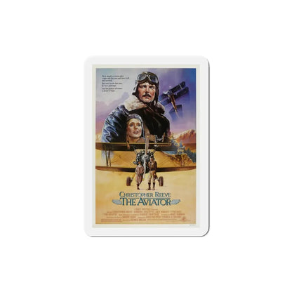 The Aviator 1985 Movie Poster Refrigerator Magnet 3 Inch - The Sticker Space