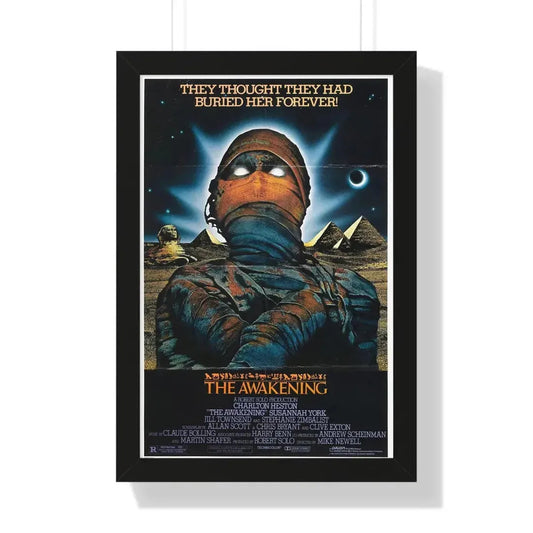 THE AWAKENING 1980 - Framed Movie Poster 16″ x 24″ Black - The Sticker Space