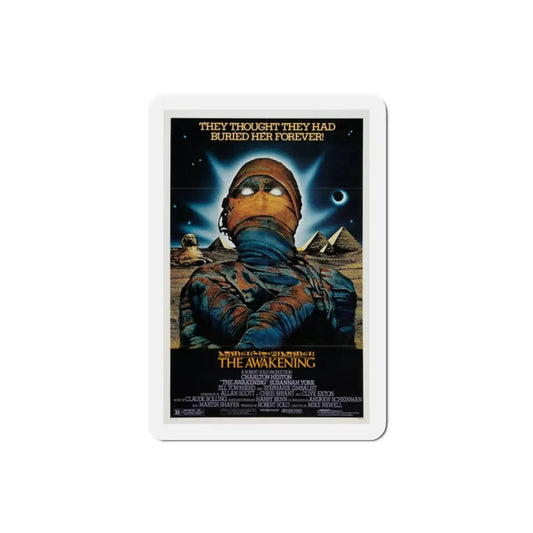 The Awakening 1980 Movie Poster Refrigerator Magnet 2 Inch - The Sticker Space