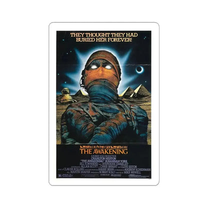 THE AWAKENING 1980 Movie Poster - STICKER Vinyl Kiss-Cut Decal 4 Inch White - The Sticker Space