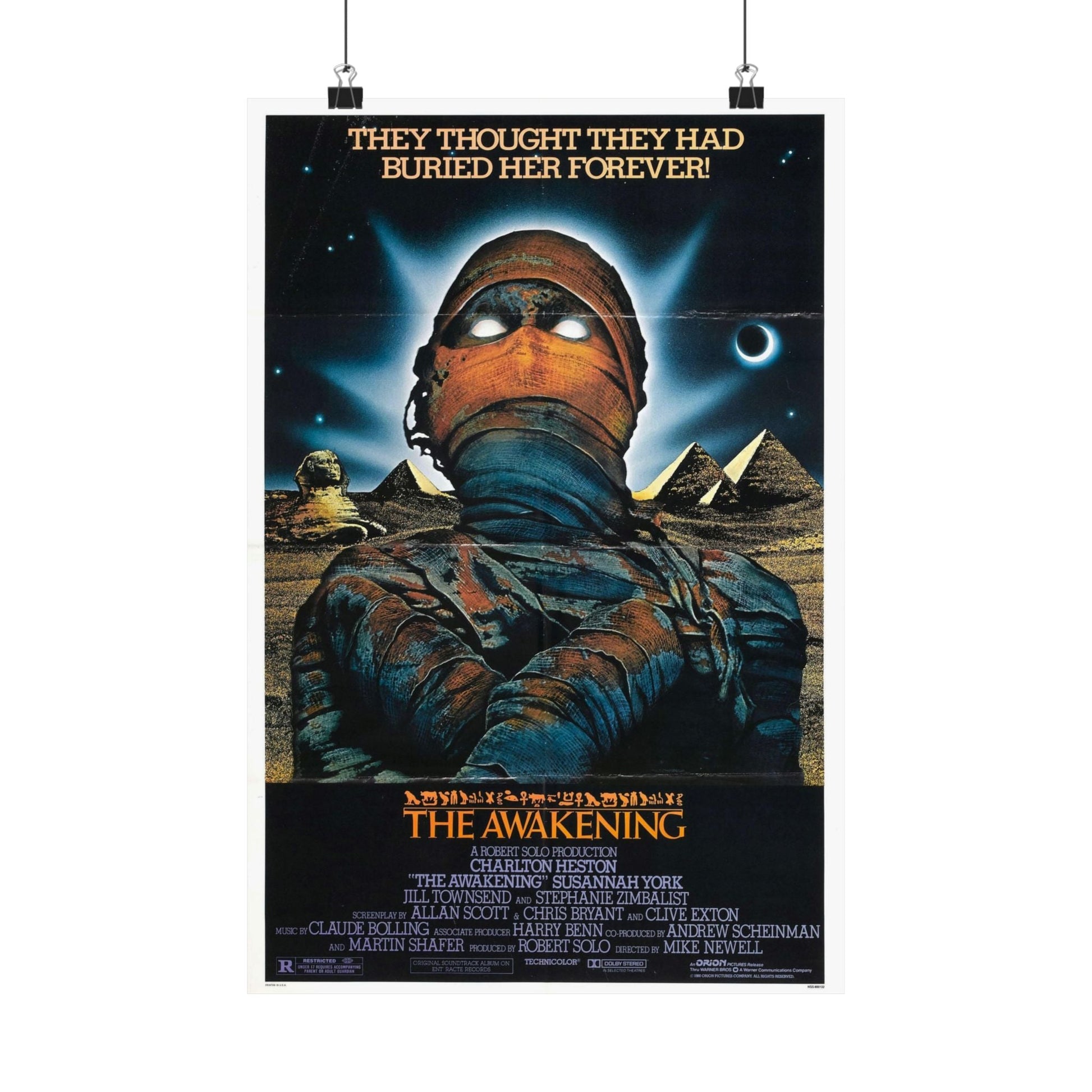 THE AWAKENING 1980 - Paper Movie Poster-12″ x 18″-The Sticker Space