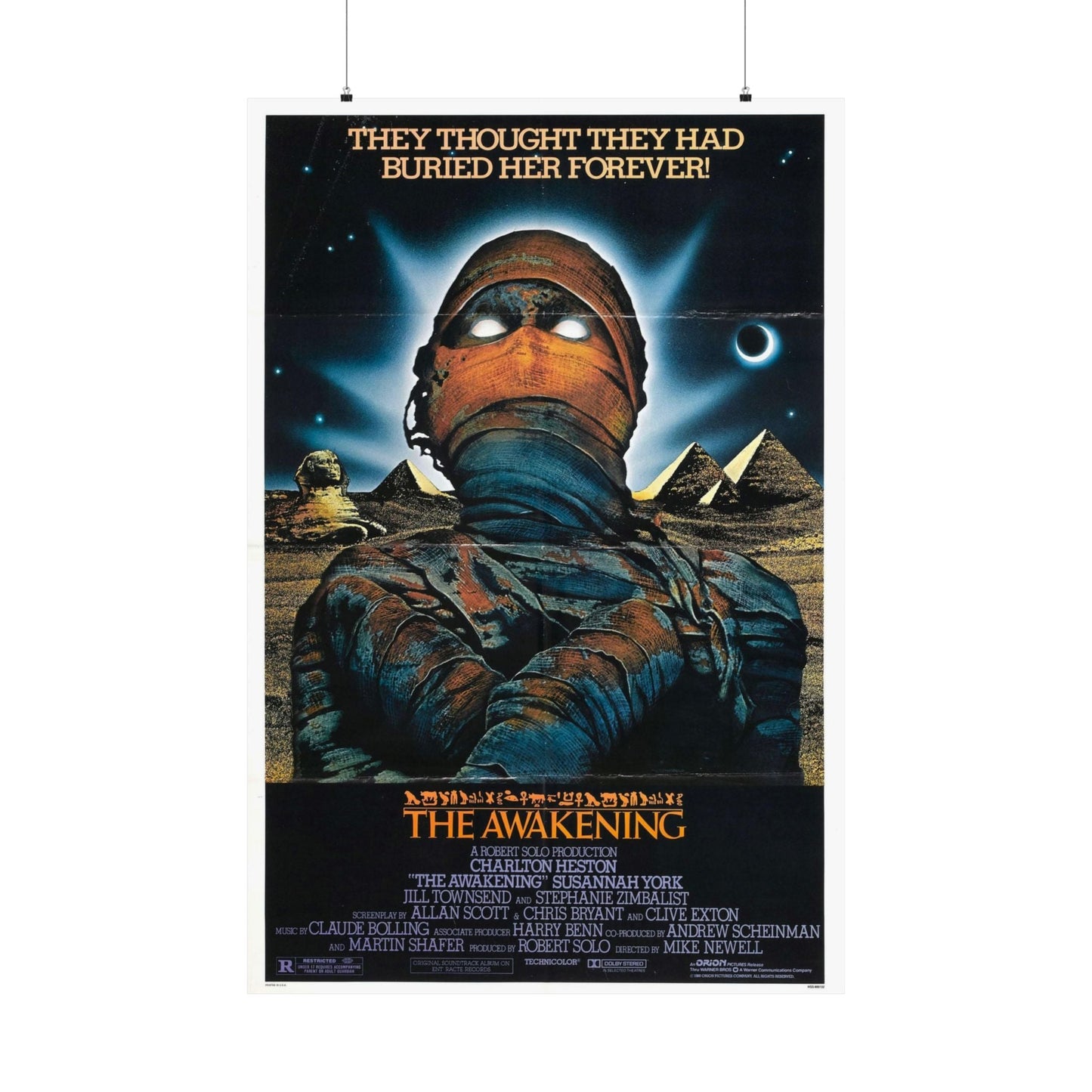 THE AWAKENING 1980 - Paper Movie Poster-36" x 54"-The Sticker Space