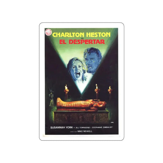 THE AWAKENING (2) 1980 Movie Poster STICKER Vinyl Die-Cut Decal 2 Inch - The Sticker Space