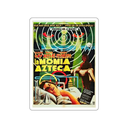 THE AZTEC MUMMY 1957 Movie Poster STICKER Vinyl Die-Cut Decal 4 Inch - The Sticker Space