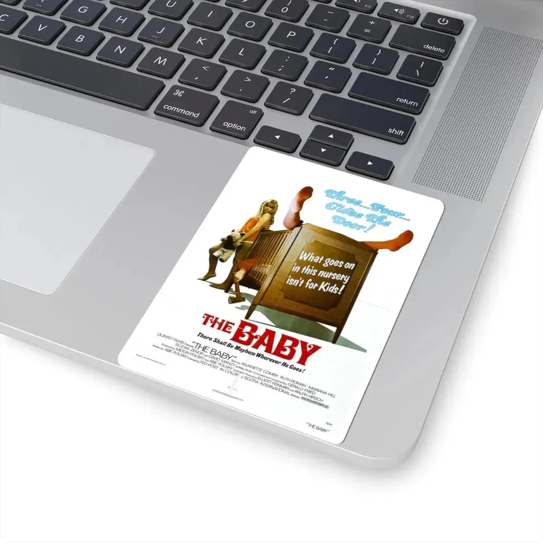 The Baby 1973 Movie Poster - STICKER Vinyl Kiss-Cut Decal - The Sticker Space