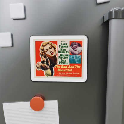 The Bad and the Beautiful 1952 Movie Poster Die-Cut Magnet-The Sticker Space