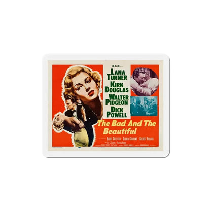 The Bad and the Beautiful 1952 Movie Poster Refrigerator Magnet 4 Inch - The Sticker Space