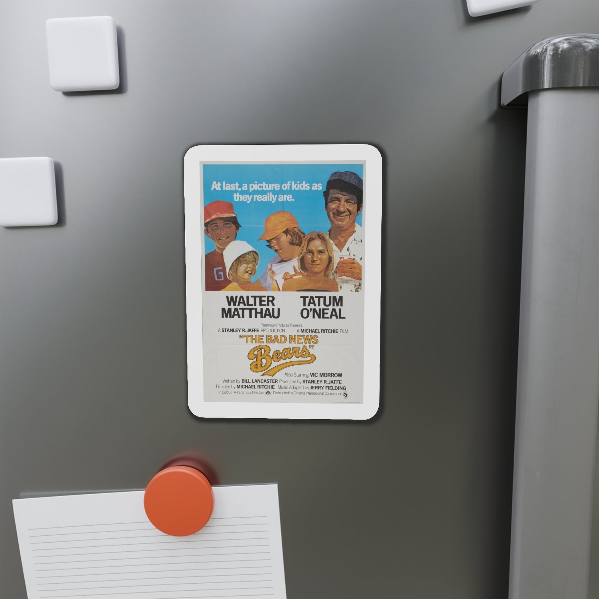 The Bad News Bears 1976 2 Movie Poster Die-Cut Magnet-The Sticker Space