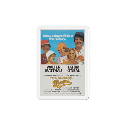 The Bad News Bears 1976 2 Movie Poster Die-Cut Magnet-5" x 5"-The Sticker Space