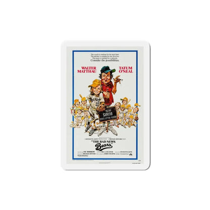The Bad News Bears 1976 Movie Poster Refrigerator Magnet 3 Inch - The Sticker Space