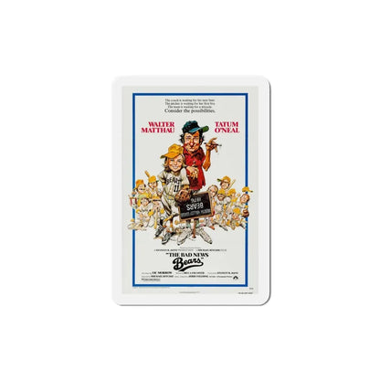 The Bad News Bears 1976 Movie Poster Refrigerator Magnet 4 Inch - The Sticker Space