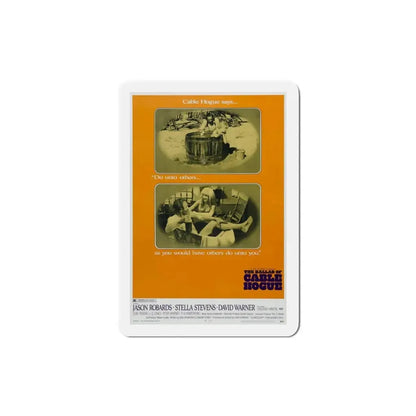 The Ballad of Cable Hogue 1970 Movie Poster Refrigerator Magnet 3 Inch - The Sticker Space