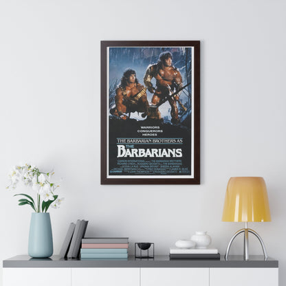 THE BARBARIANS 1987 - Framed Movie Poster-The Sticker Space