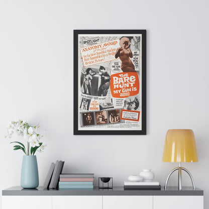 THE BARE HUNT 1963 - Framed Movie Poster-The Sticker Space