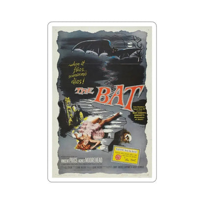 The Bat 1959 Movie Poster STICKER Vinyl Die-Cut Decal 4 Inch - The Sticker Space