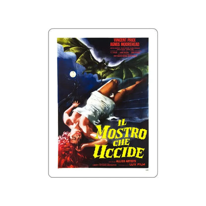 THE BAT (FRENCH) 1959 Movie Poster STICKER Vinyl Die-Cut Decal 6 Inch - The Sticker Space