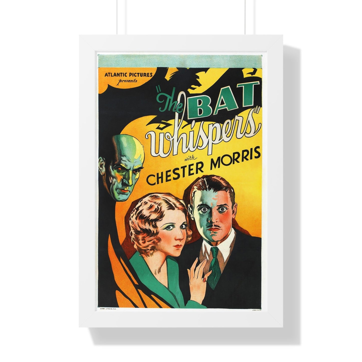 THE BAT WHISPERS 1930 - Framed Movie Poster-16″ x 24″-The Sticker Space