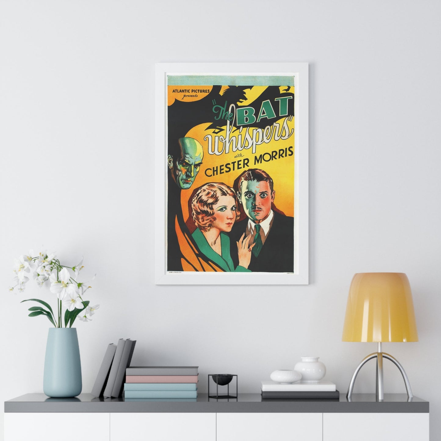 THE BAT WHISPERS 1930 - Framed Movie Poster-The Sticker Space