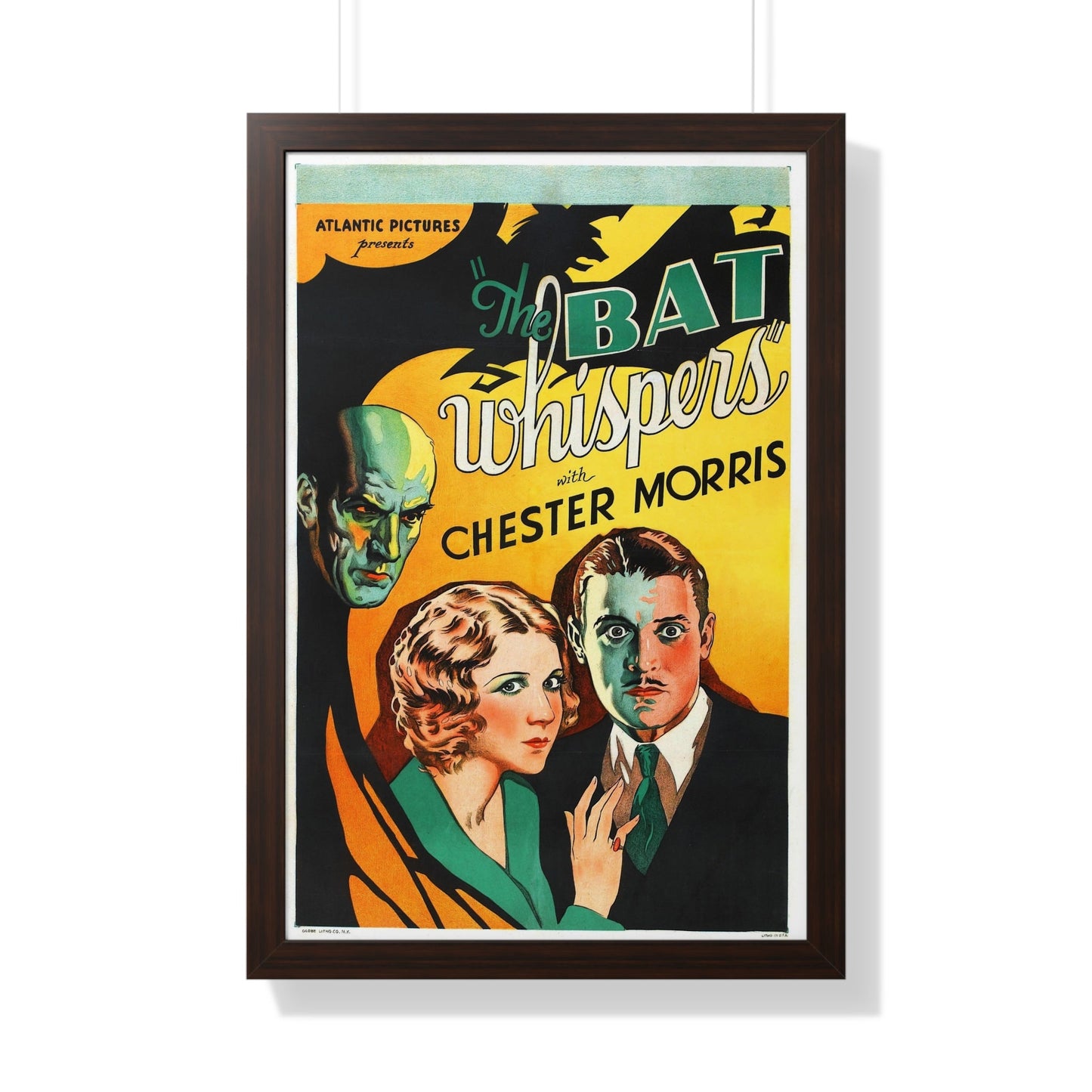 THE BAT WHISPERS 1930 - Framed Movie Poster-20" x 30"-The Sticker Space