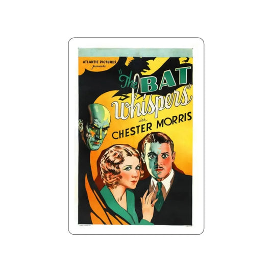 THE BAT WHISPERS 1930 Movie Poster STICKER Vinyl Die-Cut Decal 2 Inch - The Sticker Space