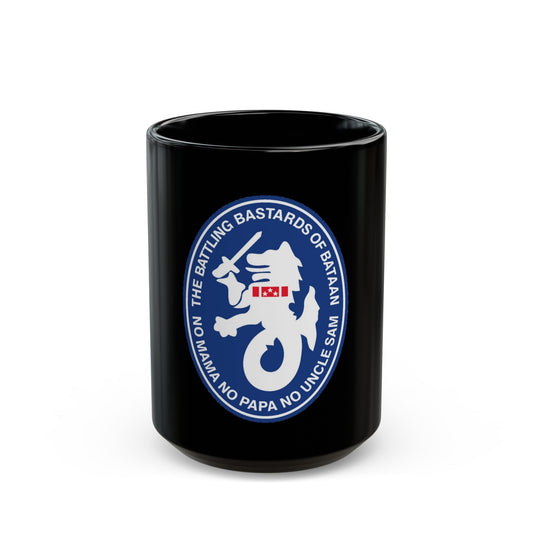 The Battling Bastards USS Bataan LHD5 (U.S. Navy) Black Coffee Mug-15oz-The Sticker Space