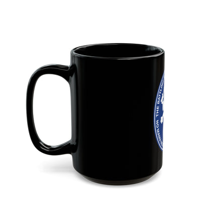 The Battling Bastards USS Bataan LHD5 (U.S. Navy) Black Coffee Mug-The Sticker Space