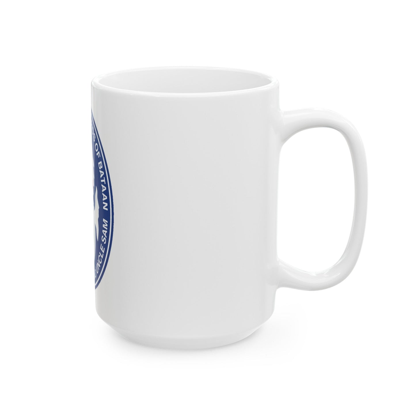 The Battling Bastards USS Bataan LHD5 (U.S. Navy) White Coffee Mug-The Sticker Space