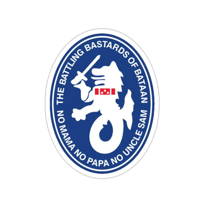 The Battling Bastards USS Bataan LHD5 (U.S. Navy) STICKER Vinyl Die-Cut Decal 2 Inch - The Sticker Space