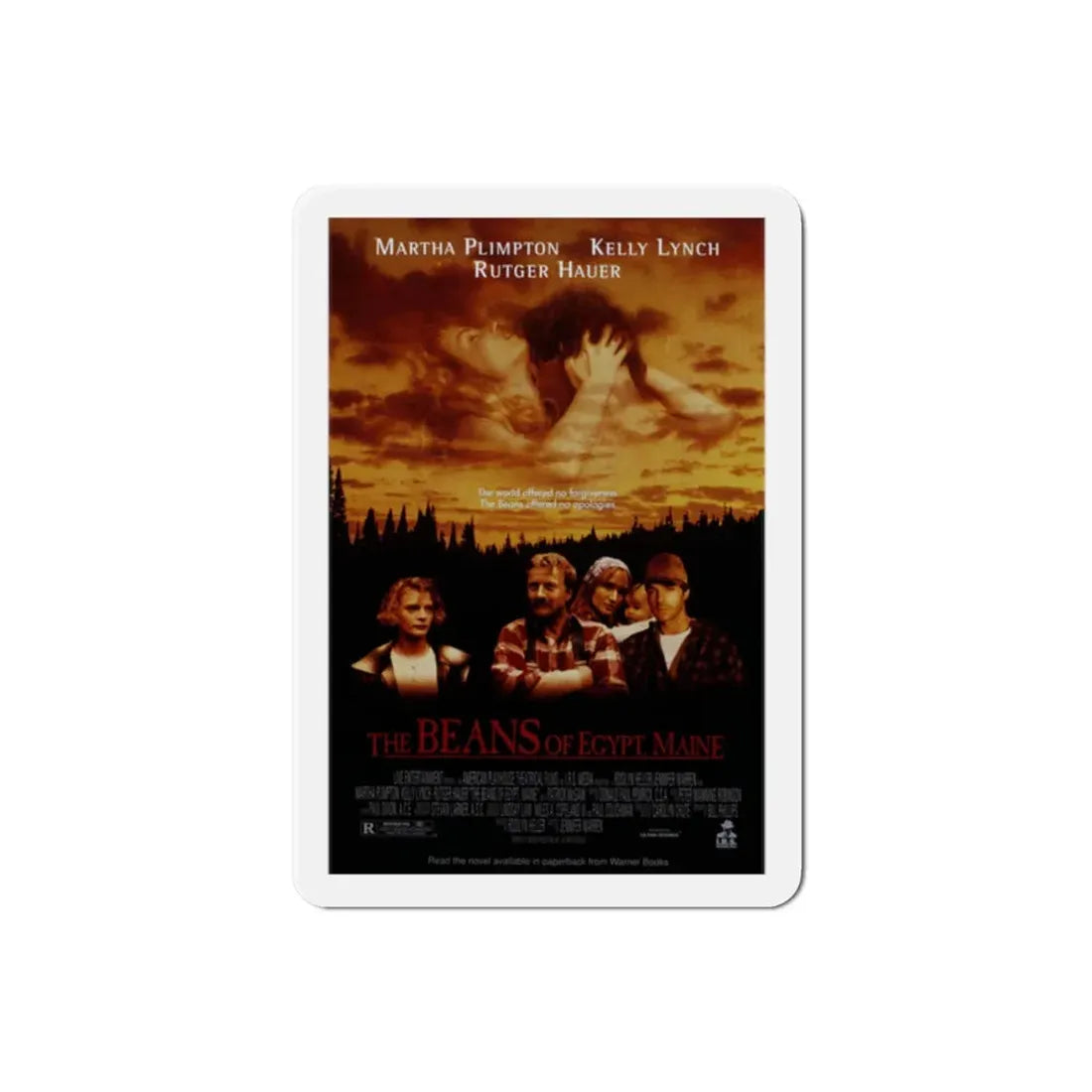 The Beans of Egypt Maine 1994 Movie Poster Refrigerator Magnet 2 Inch - The Sticker Space