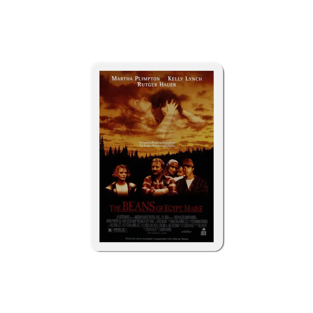 The Beans of Egypt Maine 1994 Movie Poster Refrigerator Magnet 5 Inch - The Sticker Space
