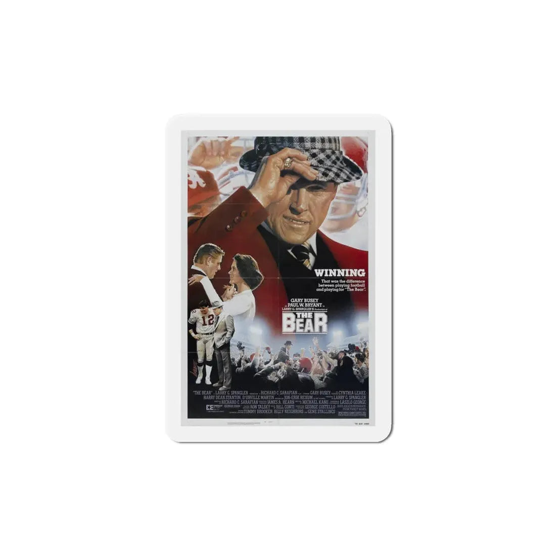 The Bear 1984 Movie Poster Refrigerator Magnet 6 Inch - The Sticker Space