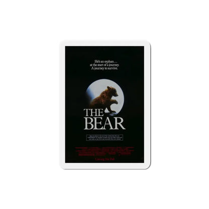 The Bear 1989 Movie Poster Refrigerator Magnet 3 Inch - The Sticker Space