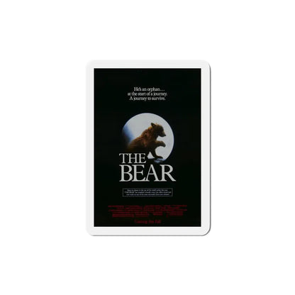 The Bear 1989 Movie Poster Refrigerator Magnet 5 Inch - The Sticker Space