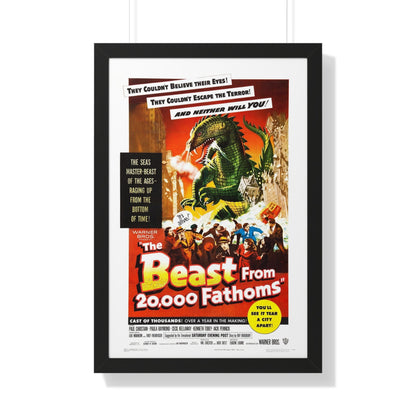 THE BEAST FROM 20,000 FATHOMS 1953 - Framed Movie Poster-20" x 30"-The Sticker Space