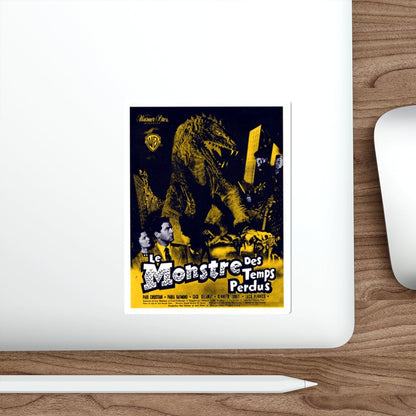 THE BEAST FROM 20,000 FATHOMS (FRENCH) 1953 Movie Poster STICKER Vinyl Die-Cut Decal-The Sticker Space