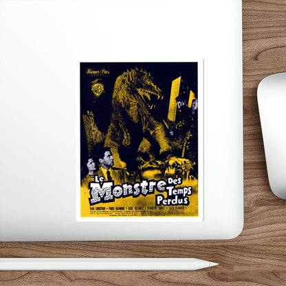 THE BEAST FROM 20,000 FATHOMS (FRENCH) 1953 Movie Poster STICKER Vinyl Die-Cut Decal-The Sticker Space