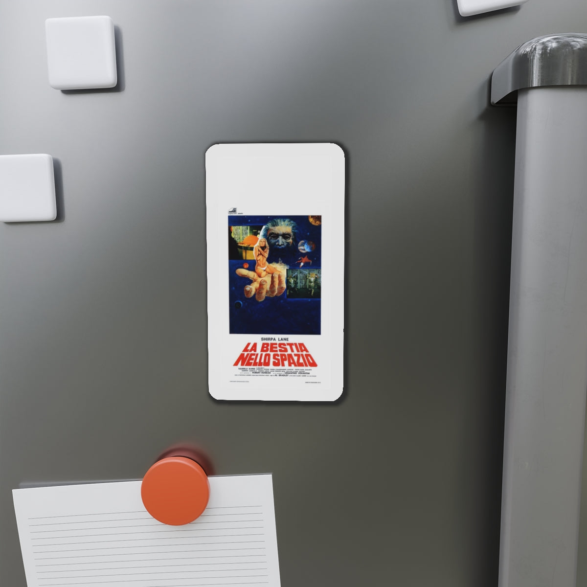 THE BEAST IN SPACE 1980 Movie Poster - Refrigerator Magnet-The Sticker Space