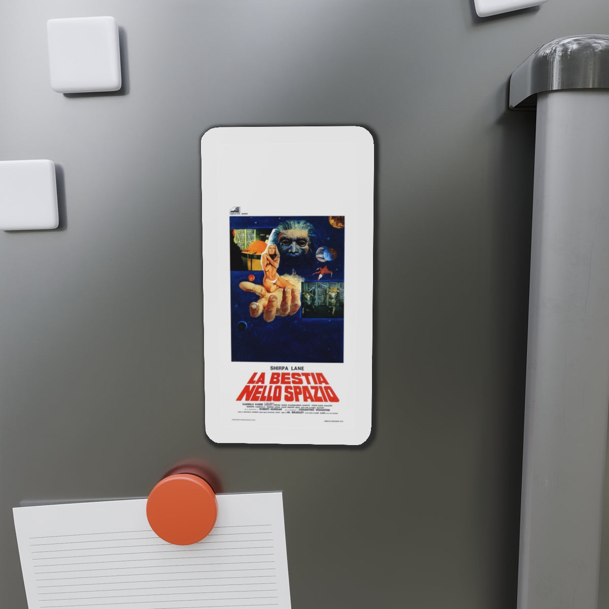 THE BEAST IN SPACE 1980 Movie Poster - Refrigerator Magnet-The Sticker Space