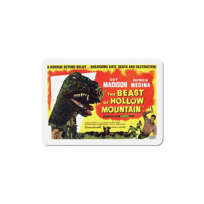 The Beast of Hollow Mountain 1956 Movie Poster Die-Cut Magnet-5 Inch-The Sticker Space