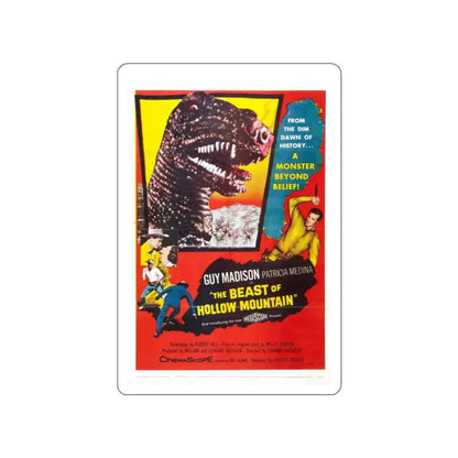THE BEAST OF HOLLOW MOUNTAIN 1956 Movie Poster STICKER Vinyl Die-Cut Decal 2 Inch - The Sticker Space