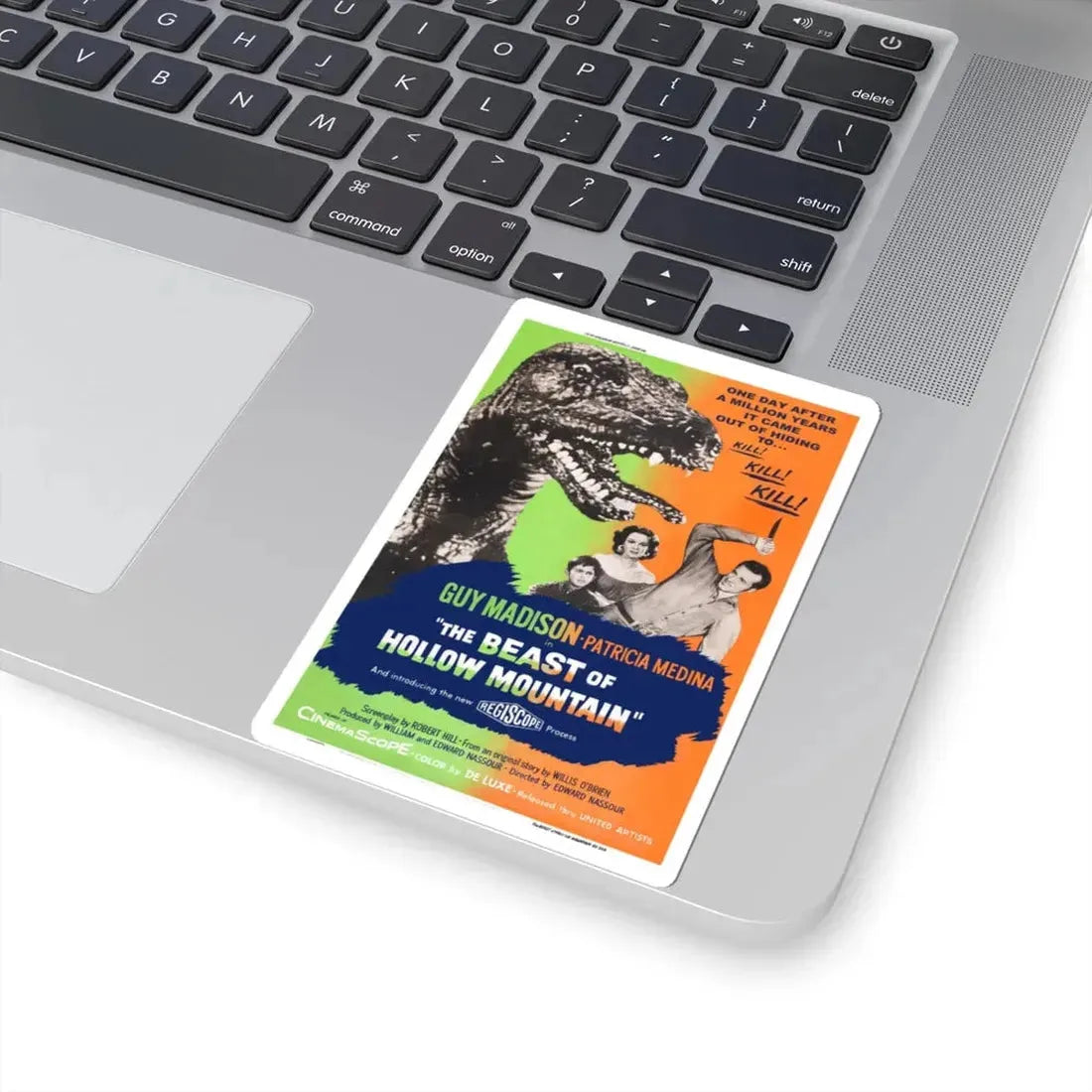 THE BEAST OF HOLLOW MOUNTAIN (2) 1956 Movie Poster - STICKER Vinyl Kiss-Cut Decal - The Sticker Space