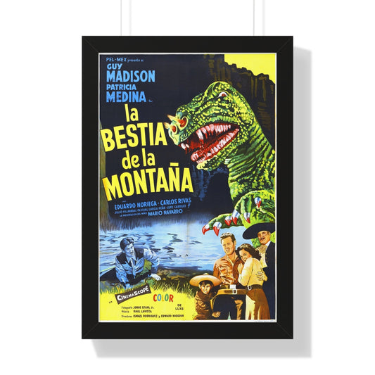 THE BEAST OF HOLLOW MOUNTAIN (3) 1956 - Framed Movie Poster-16″ x 24″-The Sticker Space