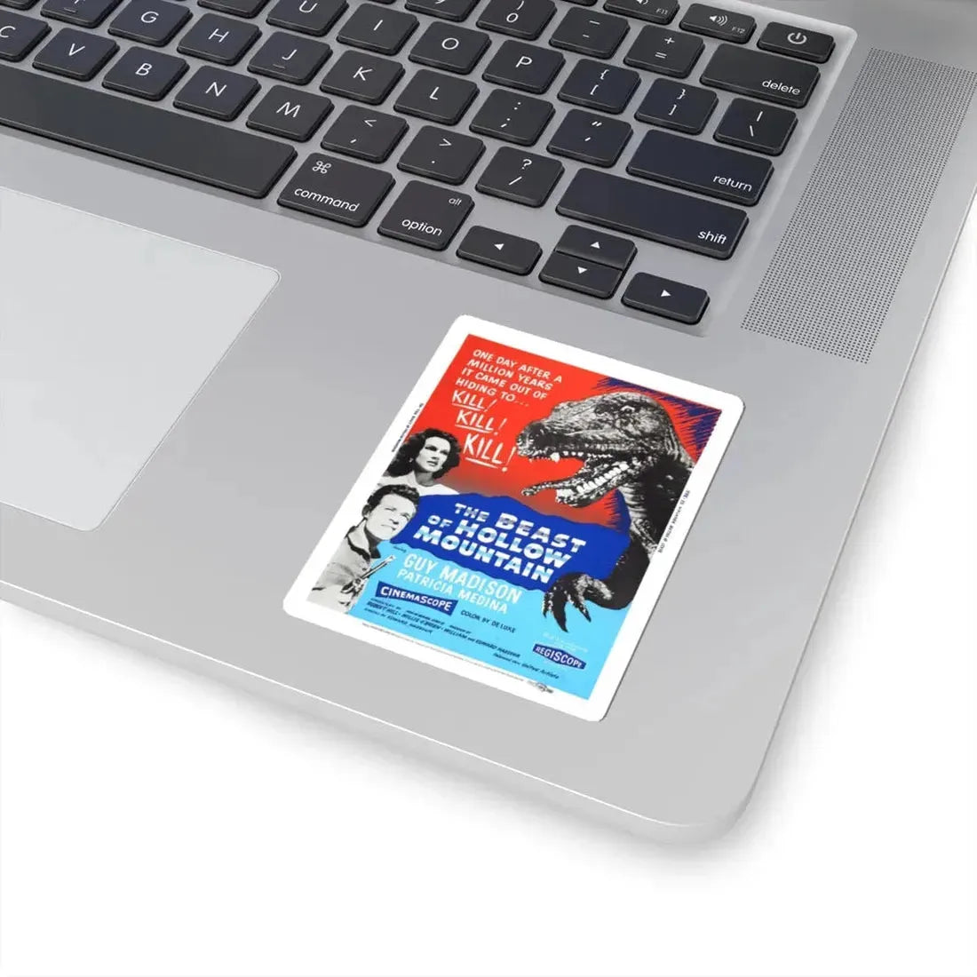 THE BEAST OF HOLLOW MOUNTAIN (4) 1956 Movie Poster - STICKER Vinyl Kiss-Cut Decal - The Sticker Space