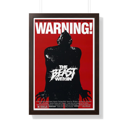 THE BEAST WITHIN 1982 - Framed Movie Poster-20" x 30"-The Sticker Space