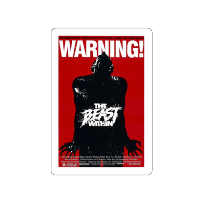 THE BEAST WITHIN 1982 Movie Poster STICKER Vinyl Die-Cut Decal-White-The Sticker Space