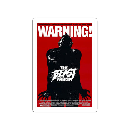 THE BEAST WITHIN 1982 Movie Poster STICKER Vinyl Die-Cut Decal-White-The Sticker Space