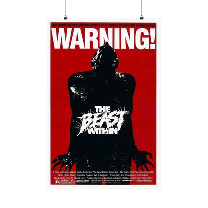 THE BEAST WITHIN 1982 - Paper Movie Poster 24″ x 36″ Matte - The Sticker Space